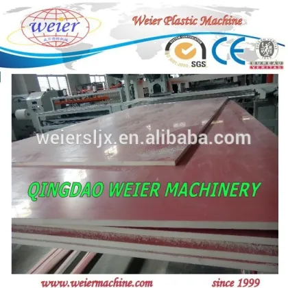 plastic co-extrusion PVC foam board extrusion machinery