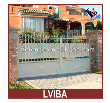Aluminium Beautiful and Modern automatic sliding main gate FOR main entrance gate design/security gates for homes