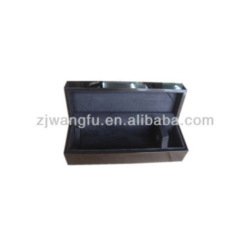 wooden black piano lacquer wine gift box