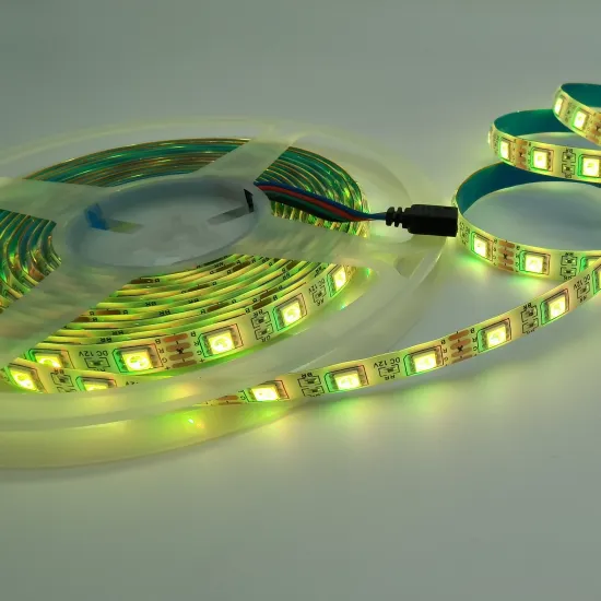 5M/10M Flexible RGB LED Strip Lights with 60LEDs/m for Home Decoration