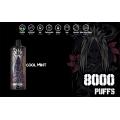 Vape recarregável Big Puffs 8000