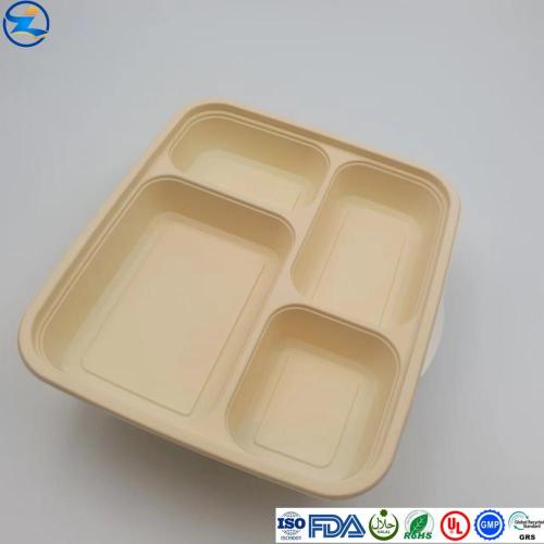 Contenedor de PLA biodegradable para alimentos