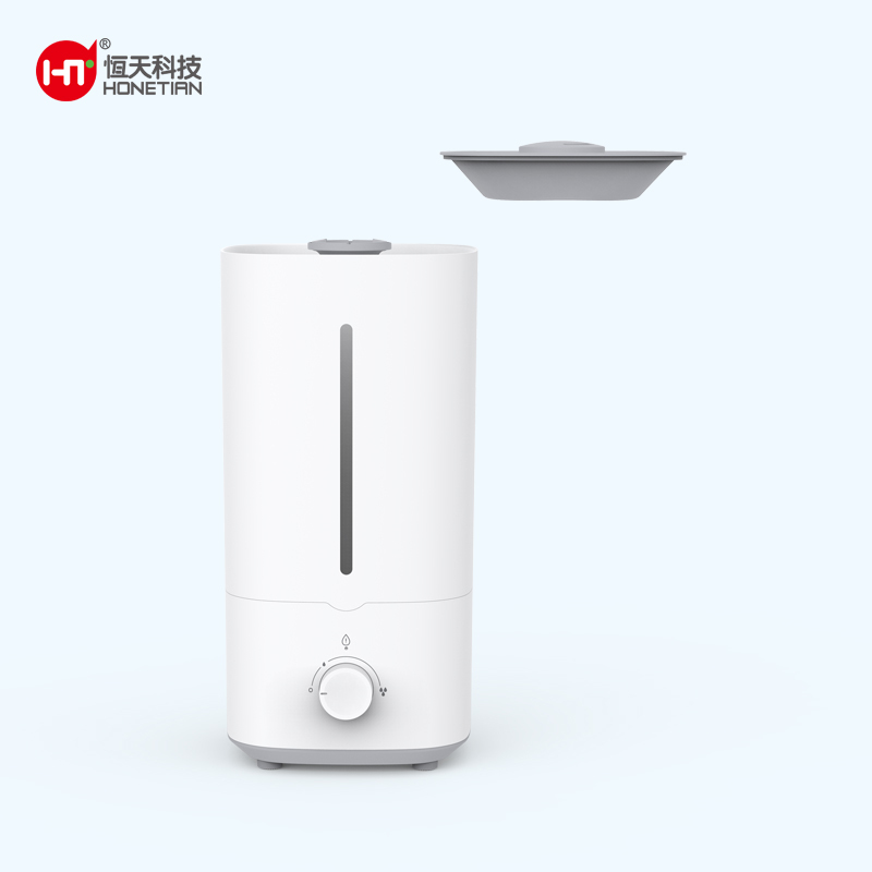 HONETIAN knob control 360 degrees adjustable nozzle large mist output custom colors indoor plastics top fill humidifier