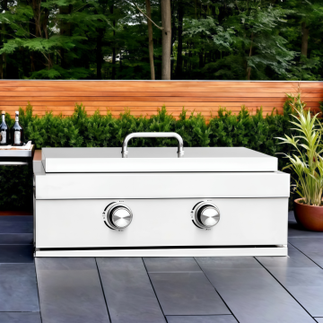 Waterproof Rustproof Built-In Gas Teppanyaki Grill