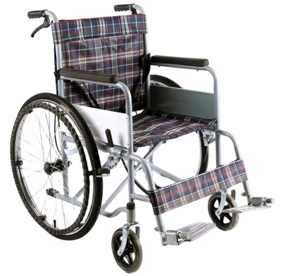 High-Quality Portable Foldable Wheelchair for Elderly and Disabled: Soft Seat, Easy to Use