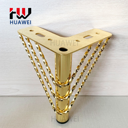 Accesorios para muebles de 15 cm, patas de gabinete de metal para sofá