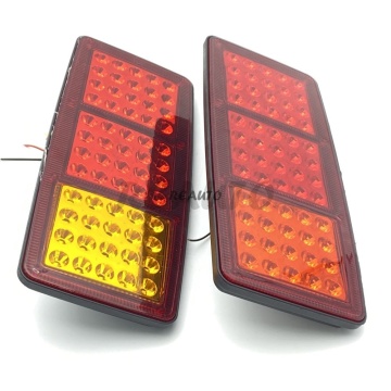 LED Tail Lamp with 60 LEDs for Mercedes-Benz Cab V6 V8 Trailer Truck - Spare Parts