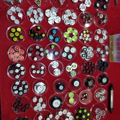 Leica Total Station Accessories: Prisms and Level Bubbles