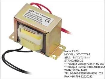 90W power transformer EI76