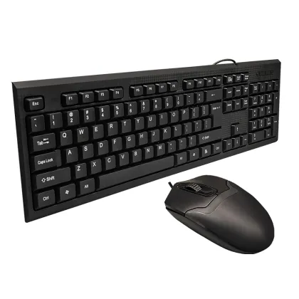 Choiyan Wired Desktop Gaming Keyboard and Mouse Combo with Headphones