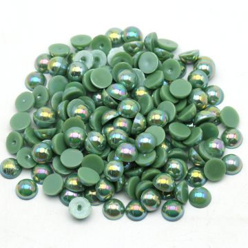 WHATSTONE Fashion Dk Green Ab Abs Half Round Plastic Pearl Loose Gem Plastic Pearl Beads: The Ultimate Guide