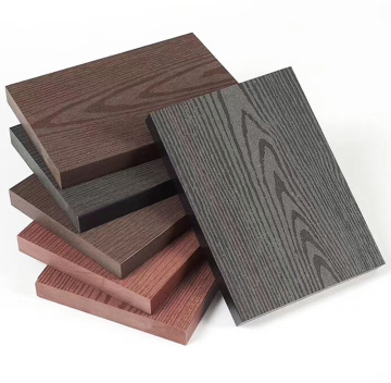 Top Quality Waterproof Wood Grain WPC Decking for Outdoor Floors