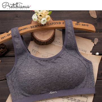 Wholesale women cotton padded sports bra