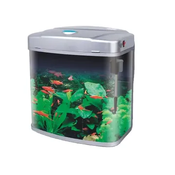 Kleines Glas Goldfisch-Aquarium: umweltfreundliche Tischtisch-Fischtank-Models RS-300A, RS-380A, RS-480A, RS-580A