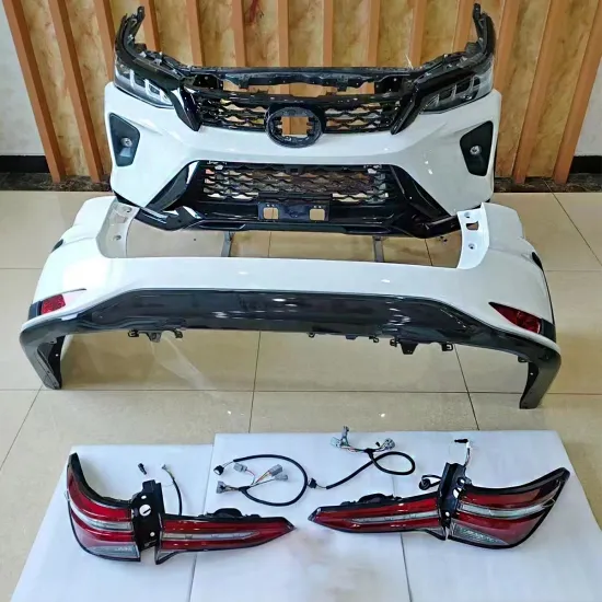 2021 Front and Rear Body Kits for Toyota Fortuner 2016-2019 Upgrade