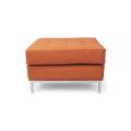 Modern Leather Ottoman Stool Florence mid century modern ottoman stool Factory