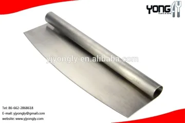 Food grade dough scraper, Stainless Steel Scraper, silver