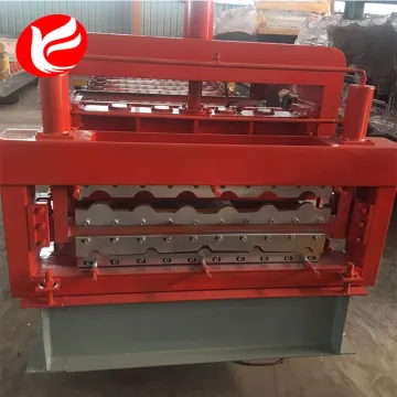 Glazed  tile double layer roll forming machine