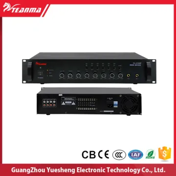 6 channel power amplifier