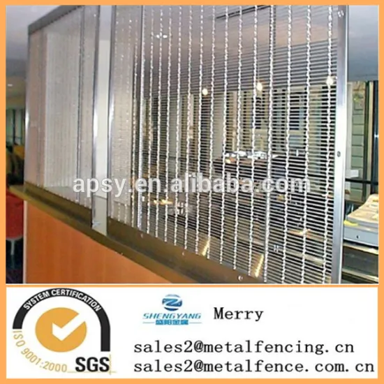 Decorative indoor room metal screen mesh curtain
