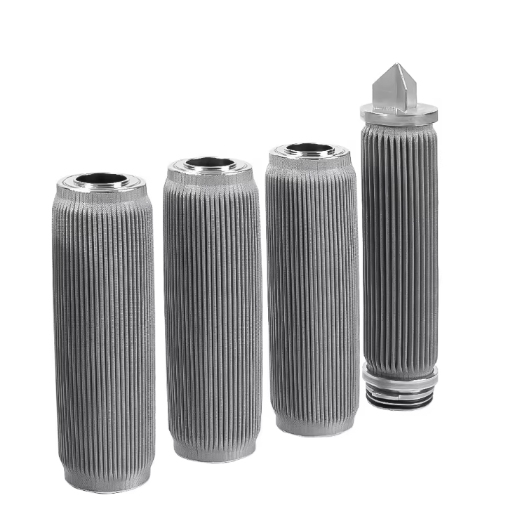 316L stainless steel round filter mesh tube 10 inch element metal sintered filter cartridge 316L stainless steel round filter mesh tube 10 inch element metal sintered filter cartridge
