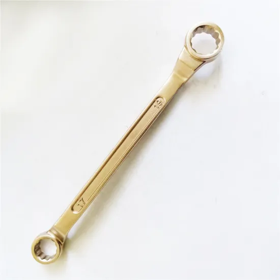 Wrench double Box offset 17*19mm Al-cu