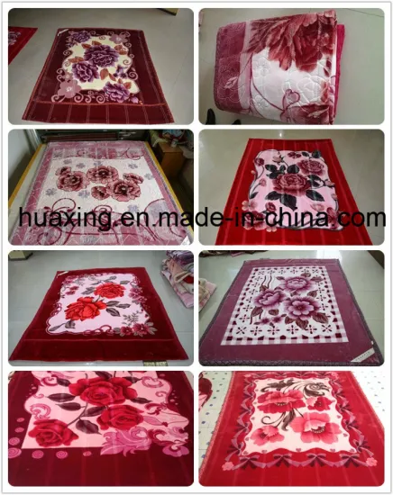 Good Quality Raschel Blanket Mink Blanket 100% Polyester Blanket