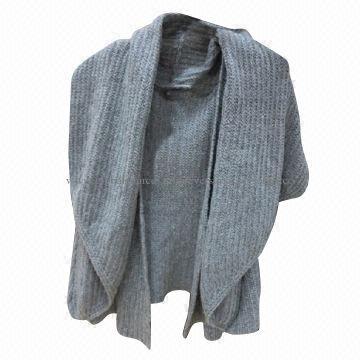 Acrylic Knitted Shade Female Shawl, Suitable for Ladies