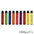 Customized Logo Disposable Vape 1600puffs Electric Cigarette