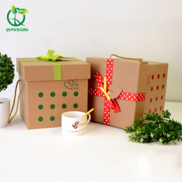 Caixa de papel de embalagem cosmética amigável de Eco
