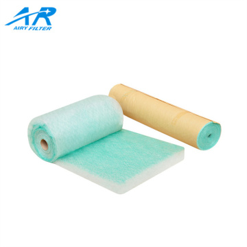 Filtros de ventilação de piso filtro de parada de pintura de fibra de vidro