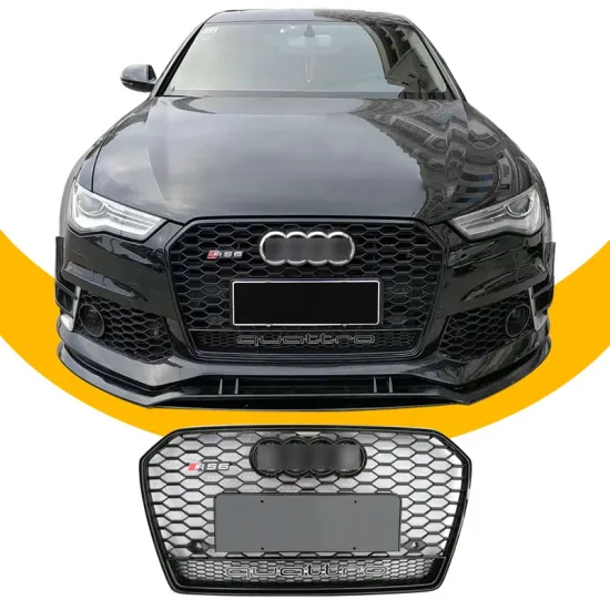 2016-2018 Audi A6 C7 RS6 Honeycomb Hood Grille