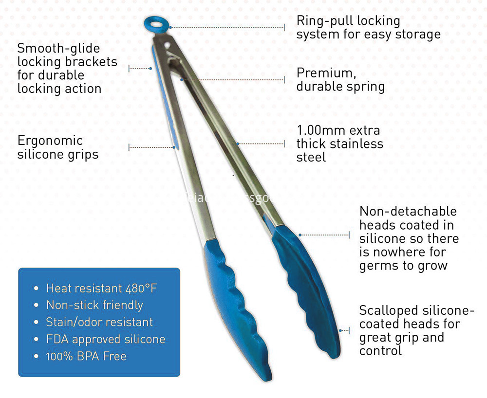 Stainless Steel Tool Food Tong
