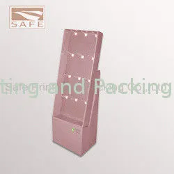 Oil Printing Corrugated Cardboard Display Racks , Magazine Pop Display