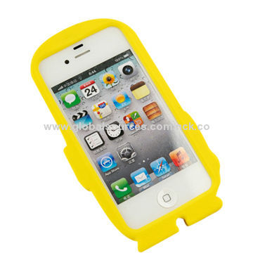 Silicone case for  for iPhone 5, fashion and lovely