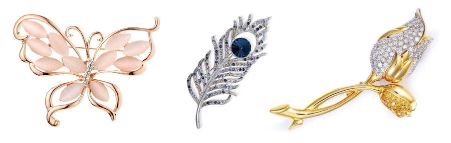 The meaning of brooch to women