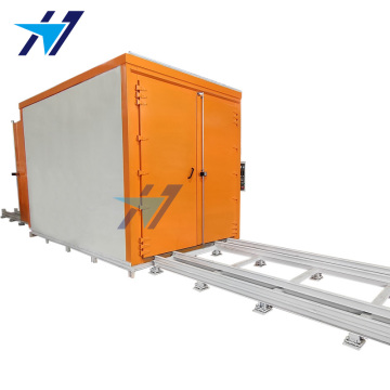 Large trolley double door dryer