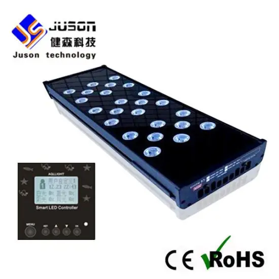 AQL-3S Series 16"/24"/36"/48" timer and dimmer sunrise and sunset led aquarium light