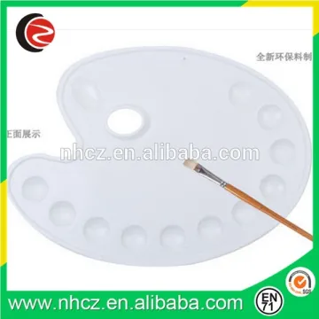 White Artist Palette