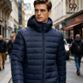 Chaqueta con capucha de moda para hombre