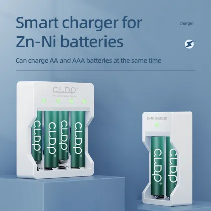 CLDP 1.6V 800mWh Zn-Ni rechargeable double a battery