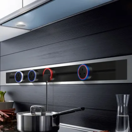 Wall Track Socket Movable Power Rail System