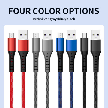 3A fast charging Data Speed Plastic Braided cable