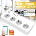 WiFi Smart Power Strip EU Plug Surge Protector