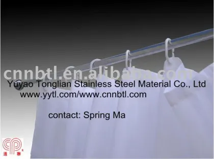 Stainless Steel Shower Curtain Poles