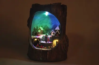 Xmas Muscial Village Train