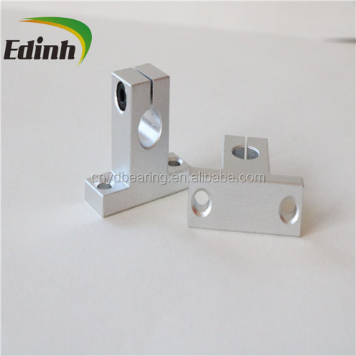 Aluminum Linear Shaft Support SK10 bearing for machine