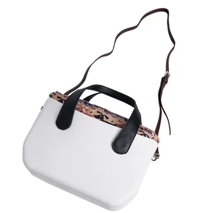 White hobo travel designer shoulder crossbody handbag