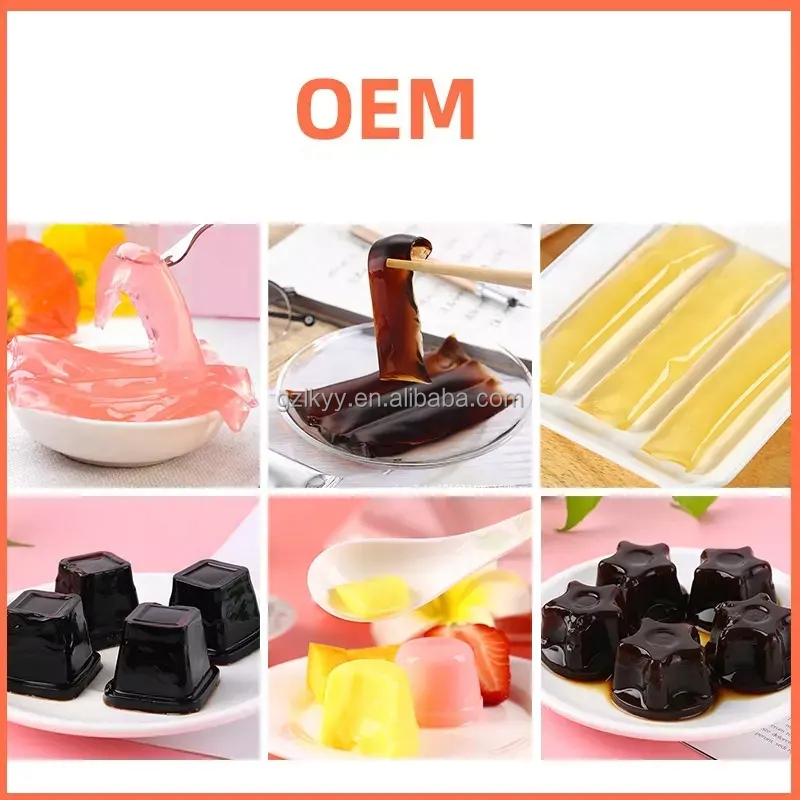 OEM/ODM Natural flavor Sugar Free Collagen Peptide Jelly Skin Whitening Collagen Jelly Vegan Jelly Stick