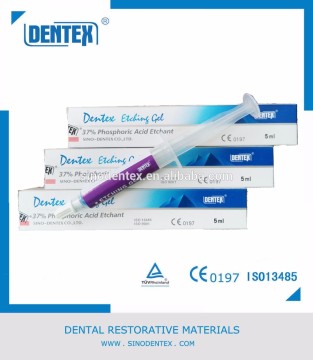 Dental etching gel 37% phosphoric acid etchant for dentin treatment